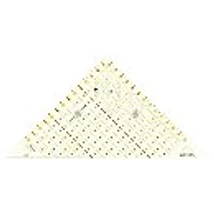 Vonalzó (háromszög, 15cm)