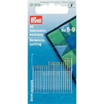 Varrótű félhosszú, arany tűvéggel 5-9 méret (20db-os)