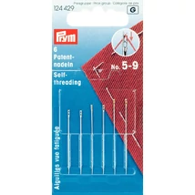 Patent-tű készlet arany befűzővel (vaktű) 5-9 méret, 6 db-os
