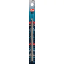 Horgolótű aluminium, 5.0, 14 cm-es