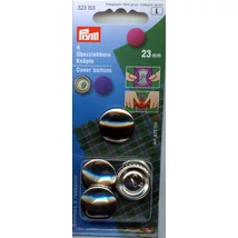 Behúzható gomb, fém alapú 23 mm-es