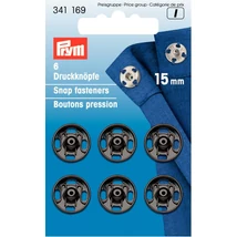 Patent 15 mm-es, fekete