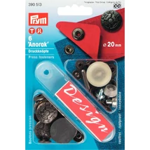 Patent 20 mm antik ezüst, gravírozott mintával