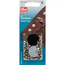 Rozsdamentes, csőszerű szegecs, 3-4 mm, 20 db-os