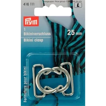 Bikini csat ezüst, 25mm, 1 db-os
