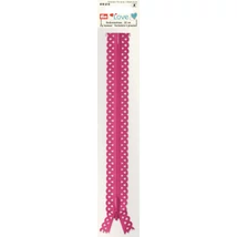 Cipzár, csipkés (rózsaszín, 20 cm)