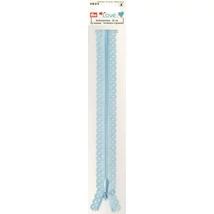 Cipzár, csipkés (világoskék, 20 cm)