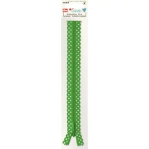 Cipzár, csipkés (világoszöld, 20 cm)