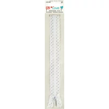 Cipzár, csipkés (fehér, 40 cm)