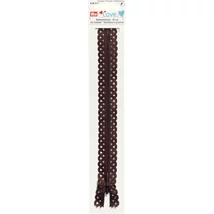 Cipzár, csipkés (barna, 40 cm)
