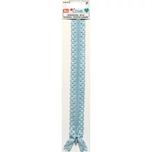 Cipzár, csipkés (világoskék, 40 cm)
