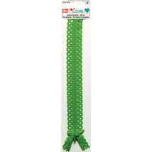 Cipzár, csipkés (világoszöld, 40 cm)