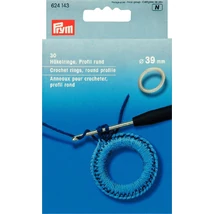Horgolható karika (kerek 39 mm)
