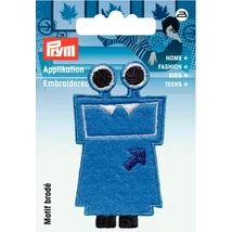 "Vicces kék" vasalható folt