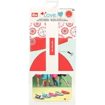 Prym Love rózsaszín virág mintás cipőtextil 26-35