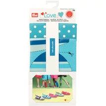 Prym Love kék mintás cipőtextil 26-35