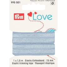 Prym Love elasztikus pánt - világos kék
