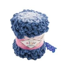 Puffy ombre batik 7425 - ibolya