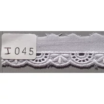 Madeira csipke 045 (1,5cm) fehér