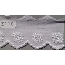 Madeira csipke 110 (3cm) fehér