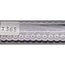 Madeira csipke 365 (1cm) fehér