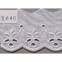 Madeira csipke 640 (4cm) fehér