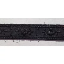 Madeira csipke I90214 (1,5 cm) fekete