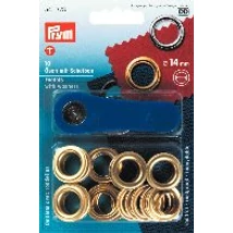 Ringli szett 14 mm-es arany