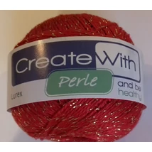 Create With Perlé - piros