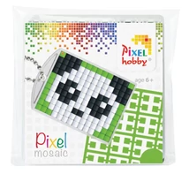 Kulcstartó szett (kulcstartó alaplap + 3 szín) panda