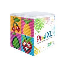 Pixel XL szett - Gyümölcsök (6x 6 cm)