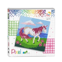 Pixel szett 4 alaplapos - Unikornis