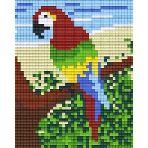 Pixelhobby minta - papagáj
