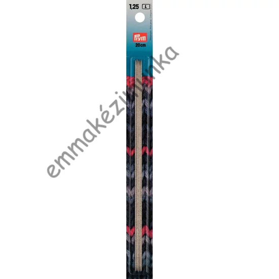 Zokni kötőtű 1.25  20cm