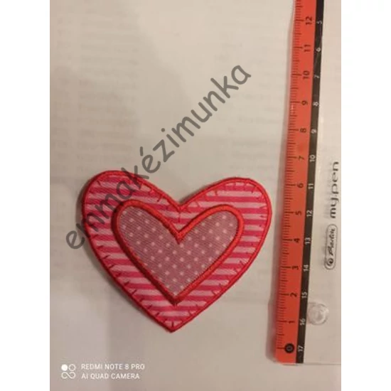 Vasalható folt - piros szív