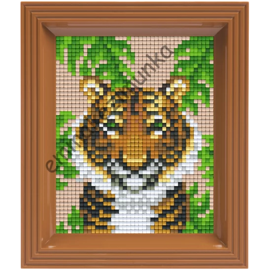 Pixel készlet - Tigris (dzsungel)