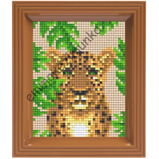 Pixel készlet - Leopárd (dzsungel)