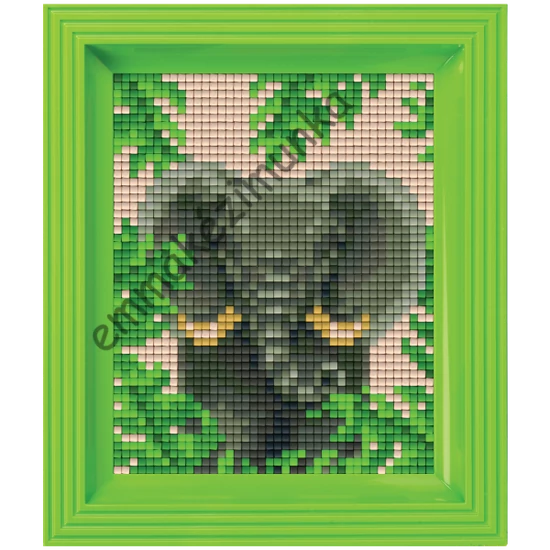 Pixel készlet - Elefánt (dzsungel)