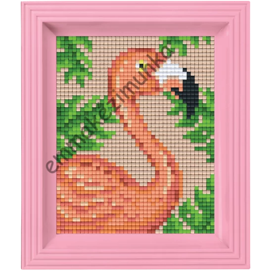 Pixel készlet - Flamingo (dzsungel)