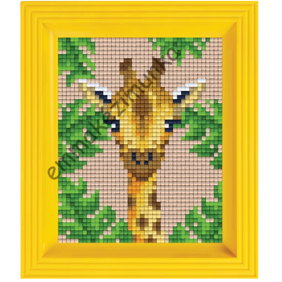 Pixel készlet - Zsiráf (dzsungel)