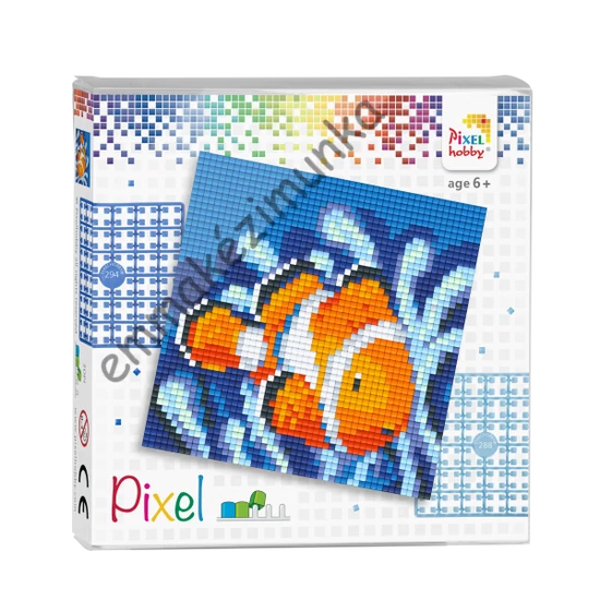 Pixel szett 4 alaplapos - Bohóchal