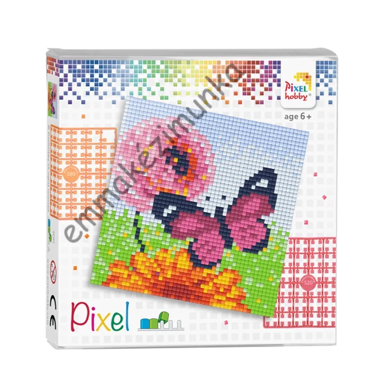 Pixel szett 4 alaplapos - Pillangó