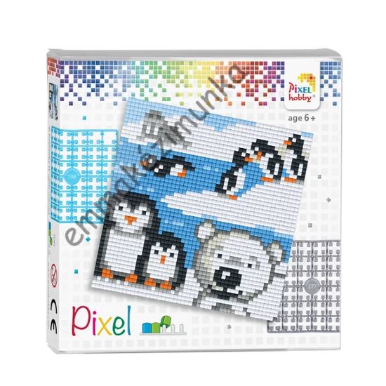 Pixel szett 4 alaplapos - Arktisz