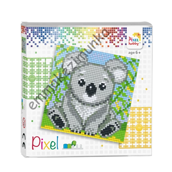 Pixel szett 4 alaplapos - Koala