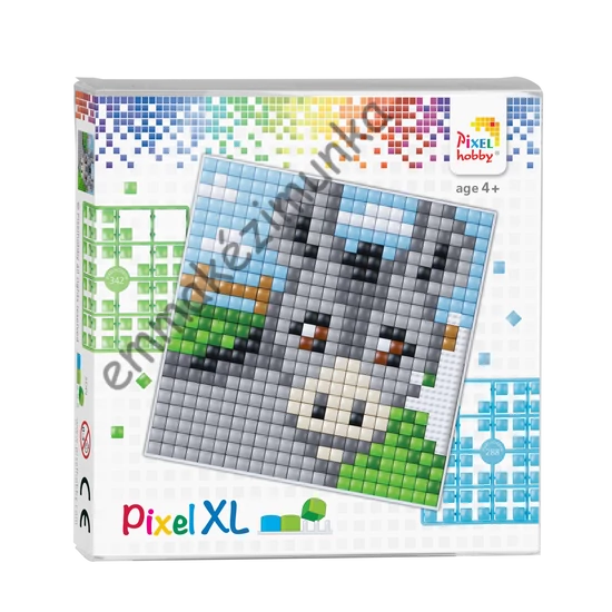 Pixel XL szett - Szamár (12x 12 cm)